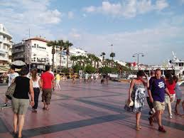 City of Marmaris near the Bozburun Peninsula in Turkey